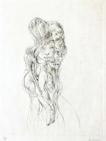 Pointe-Sèche Bellmer - Jeunes filles