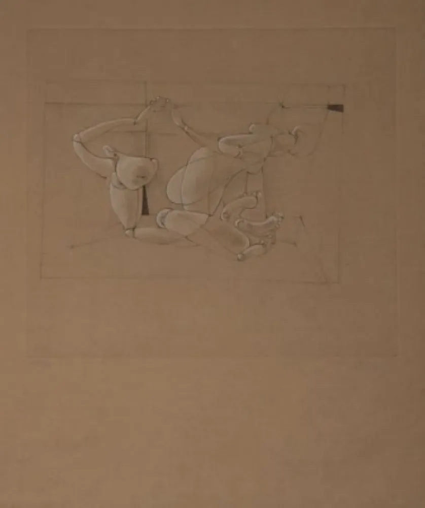 Eau-Forte Et Aquatinte Bellmer - Les Marionettes