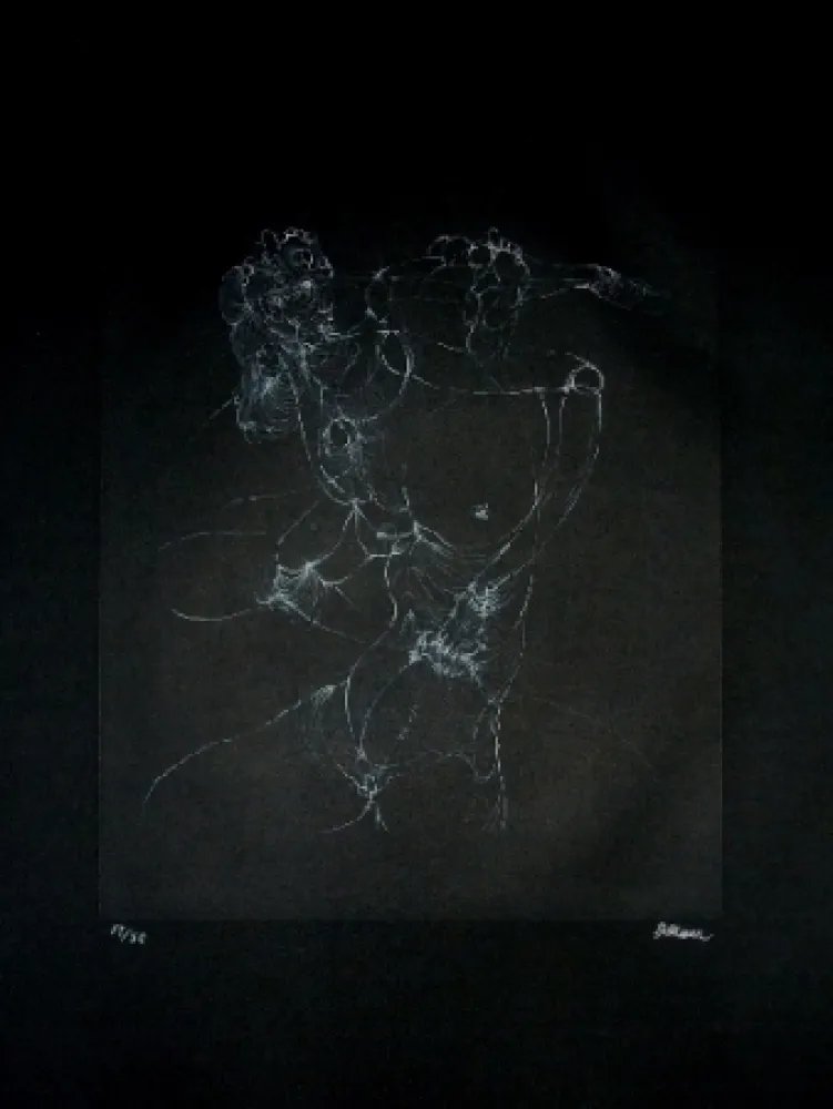 Eau-Forte Bellmer - L'inceste