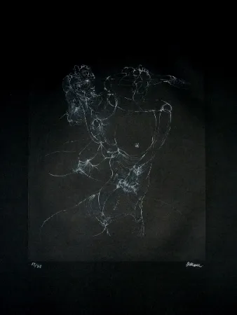 Eau-Forte Bellmer - L'inceste