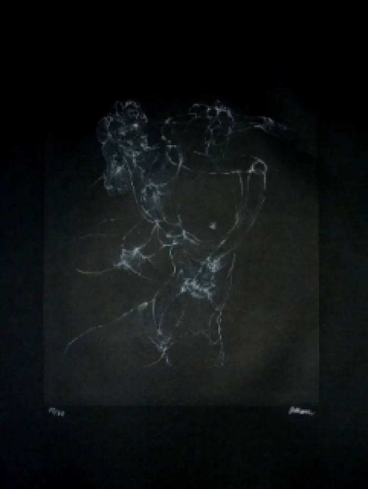 Eau-Forte Bellmer - L'inceste