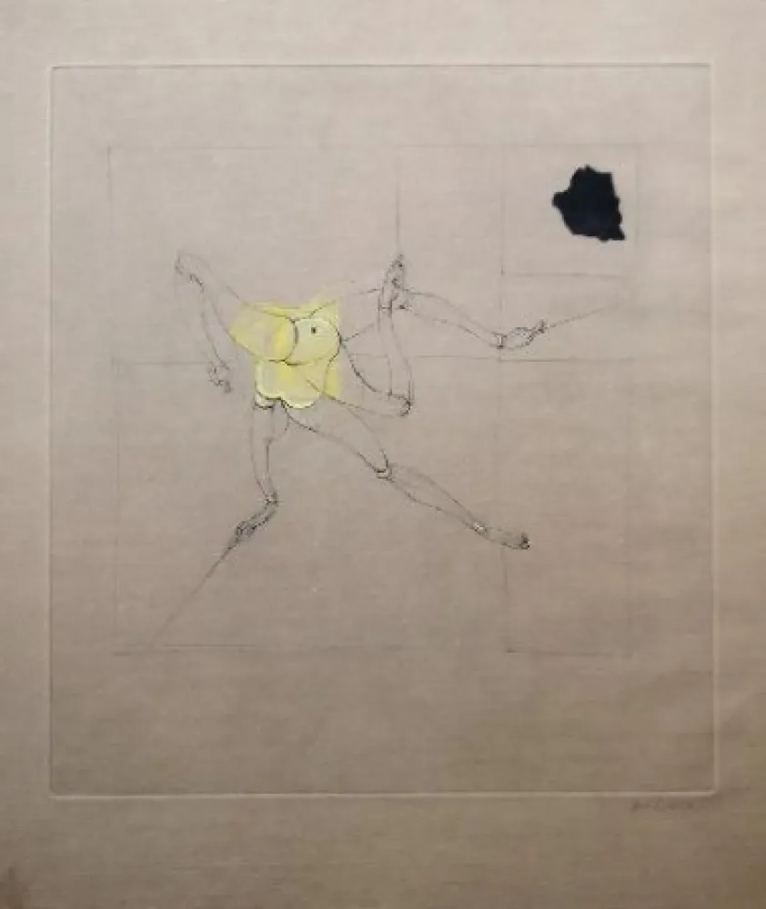 Eau-Forte Et Aquatinte Bellmer - Marionnette 1