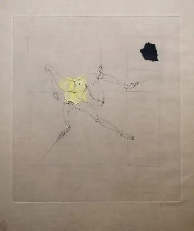 Eau-Forte Et Aquatinte Bellmer - Marionnette 1