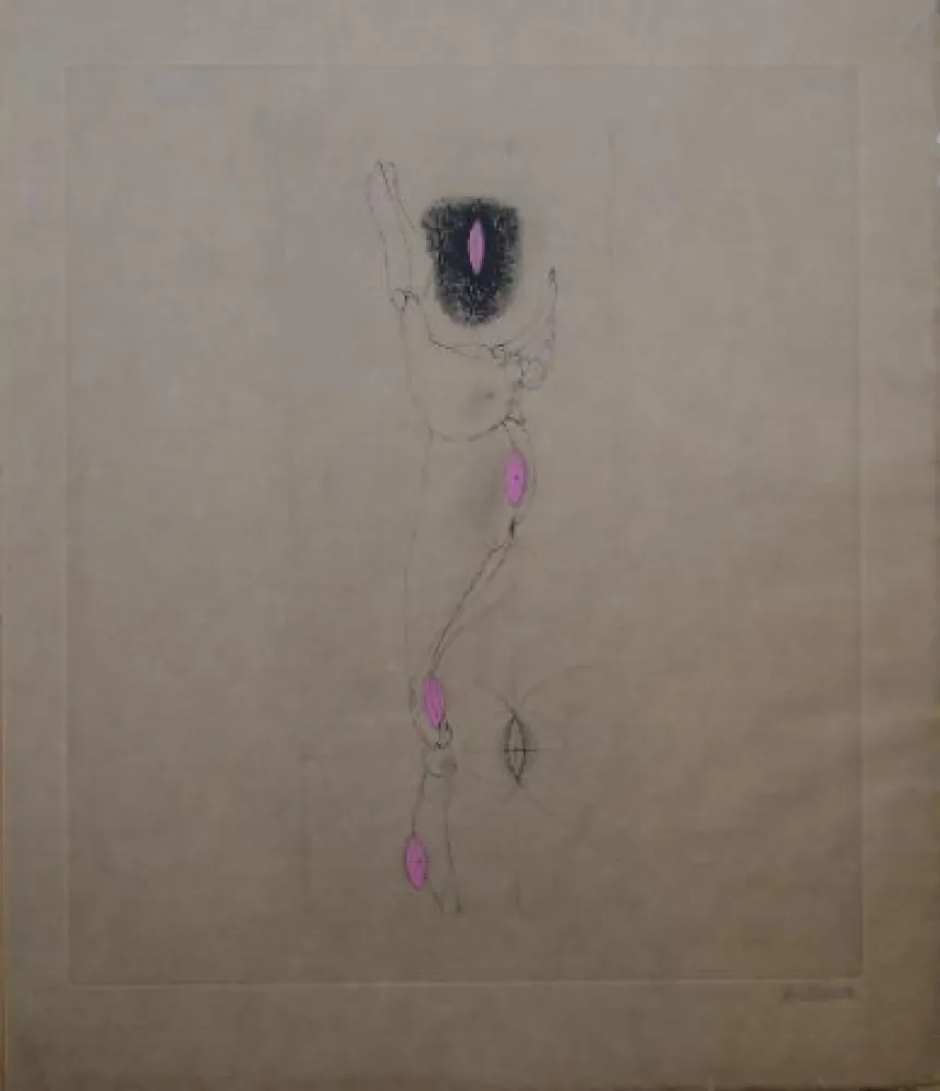 Eau-Forte Et Aquatinte Bellmer - Marionnette 3