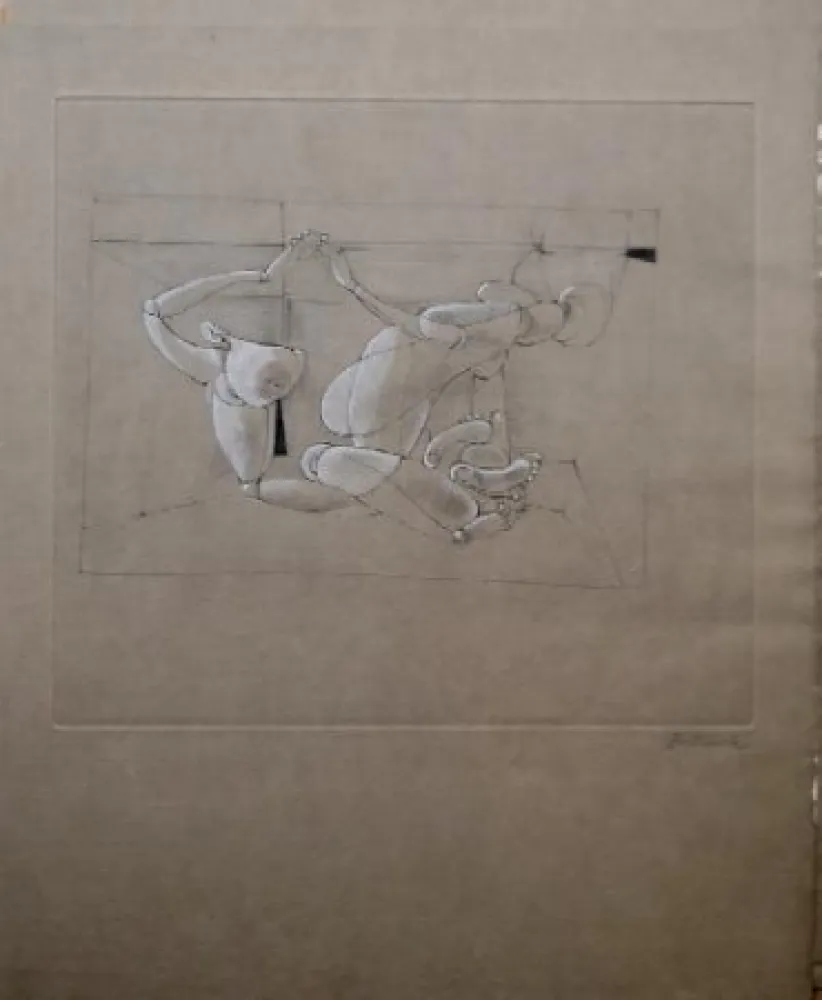 Eau-Forte Et Aquatinte Bellmer - Marionnette 4