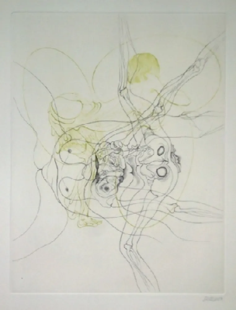 Eau-Forte Et Aquatinte Bellmer - Notes pour la nouvelle Justine