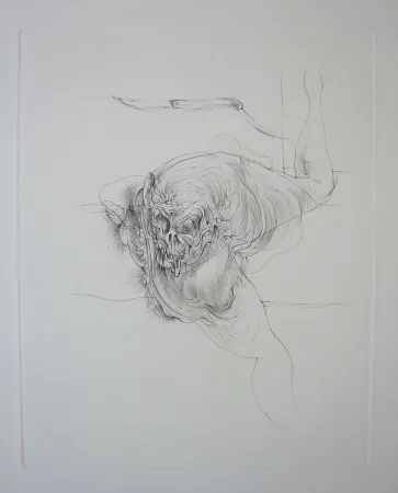 Eau-Forte Bellmer - Sans titre