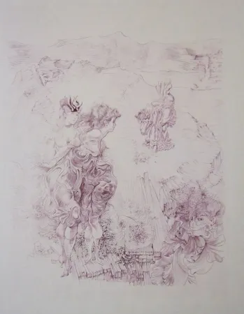 Eau-Forte Bellmer - Sans titre