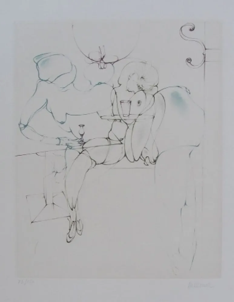 Eau-Forte Bellmer - Senza titolo