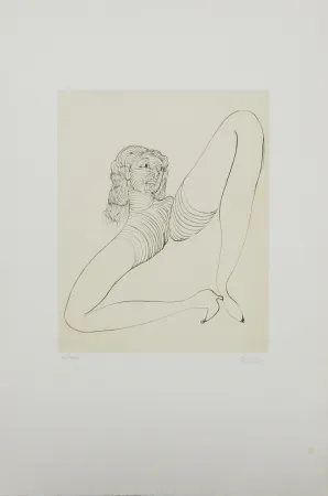 Eau-Forte Et Aquatinte Bellmer - Solitude