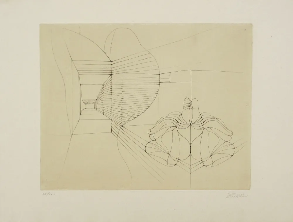 Eau-Forte Et Aquatinte Bellmer - Souterrain prénatal