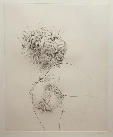 Eau-Forte Et Aquatinte Bellmer - Titre inconnu