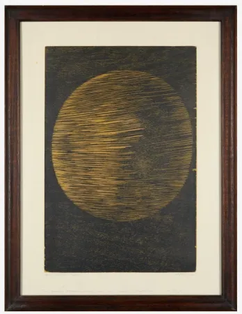 Gravure Sur Bois Bergman - Astre