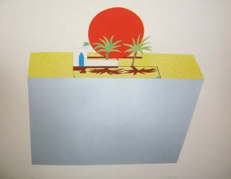 Lithographie Bertholo - Sans titre