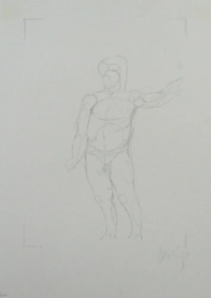 Lithographie Beuys - Codices Madrid 1