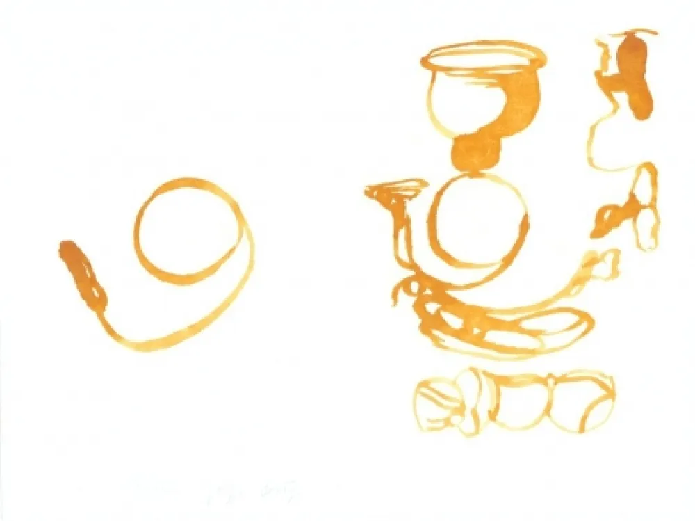 Lithographie Beuys - De la vie des abeilles (Aus dem Leben der Bienen)