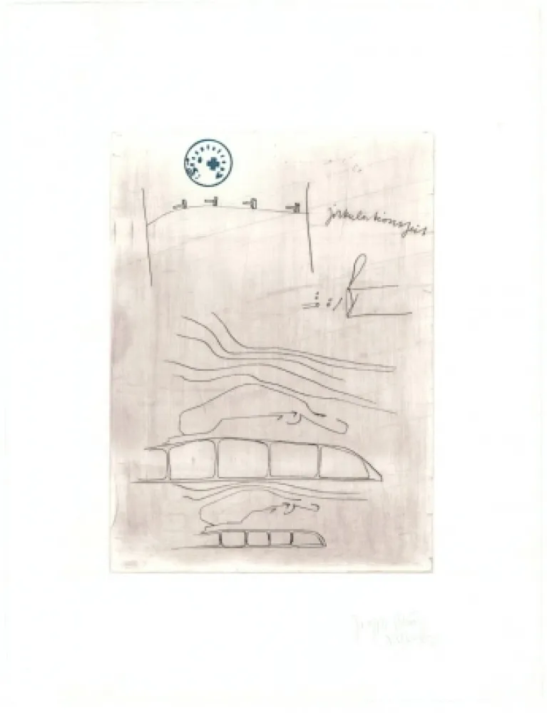 Gravure Beuys - Zirkulationszeit: Zirkulationszeit  