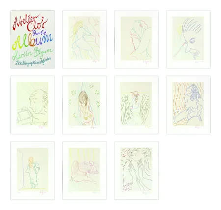 Lithographie Bigum - Album - 10 lithographies originales