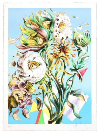 Lithographie Bigum - Enhver Sin Stilhed