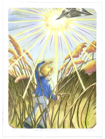 Lithographie Bigum - New times all the time