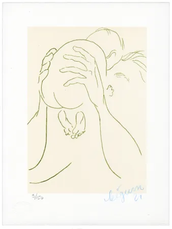 Lithographie Bigum - Sans titre