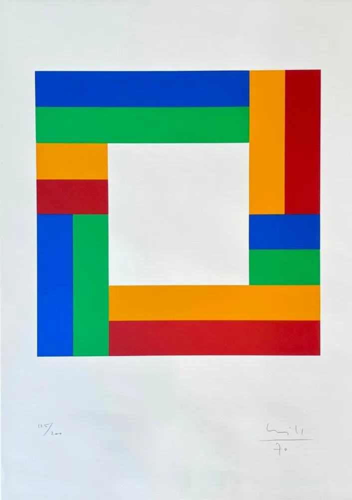 Sérigraphie Bill - Carré 