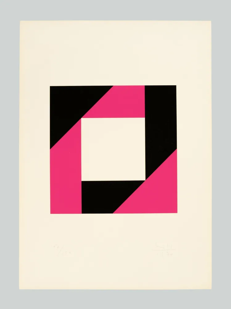 Sérigraphie Bill - Composition