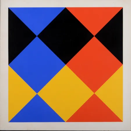 Sérigraphie Bill - Composition 1967