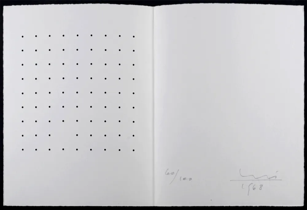 Aucune Technique Bill - Composition, 1968 - Hand-signed!