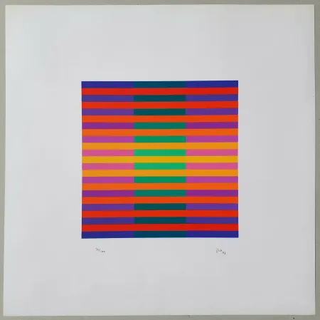 Sérigraphie Bill - Composition