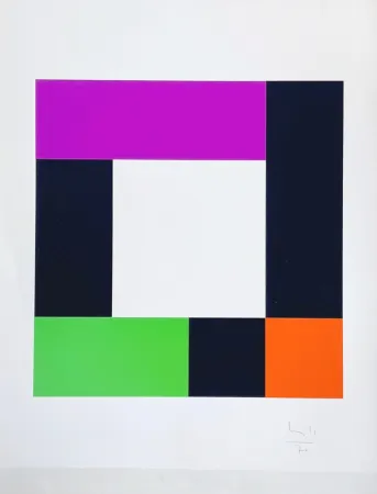 Sérigraphie Bill - Sans titre 