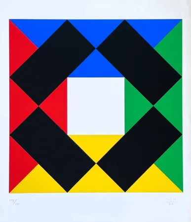 Sérigraphie Bill - Sans titre 