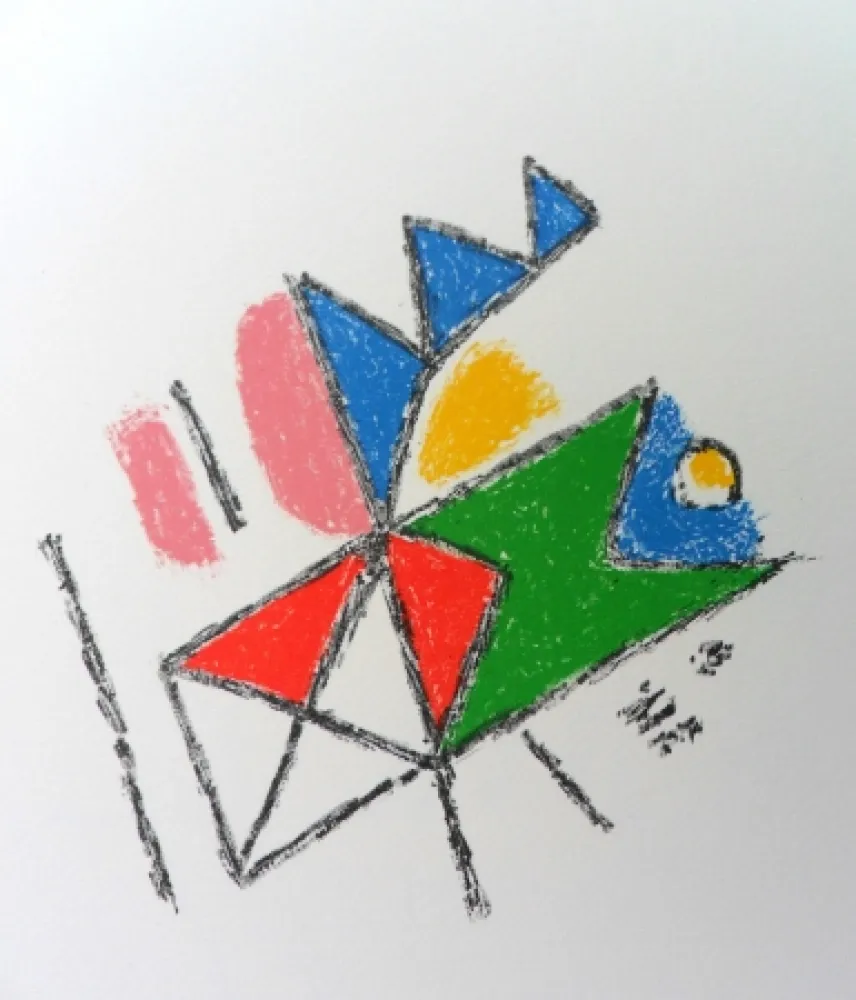 Lithographie Bille - M 134