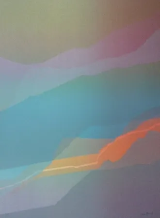 Lithographie Bird - Spectre lumière 3