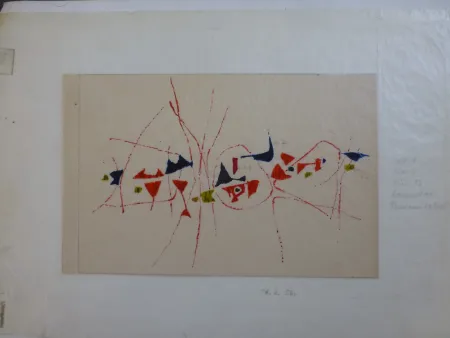 Aucune Technique Bissier - Projet de tapis 