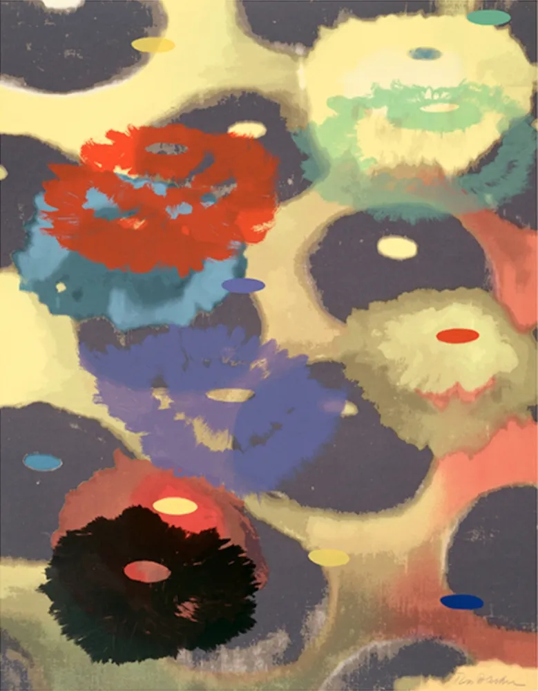 Sérigraphie Bleckner - PS III