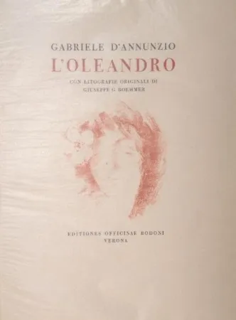 Livre Illustré Boehmer - L'oleandro