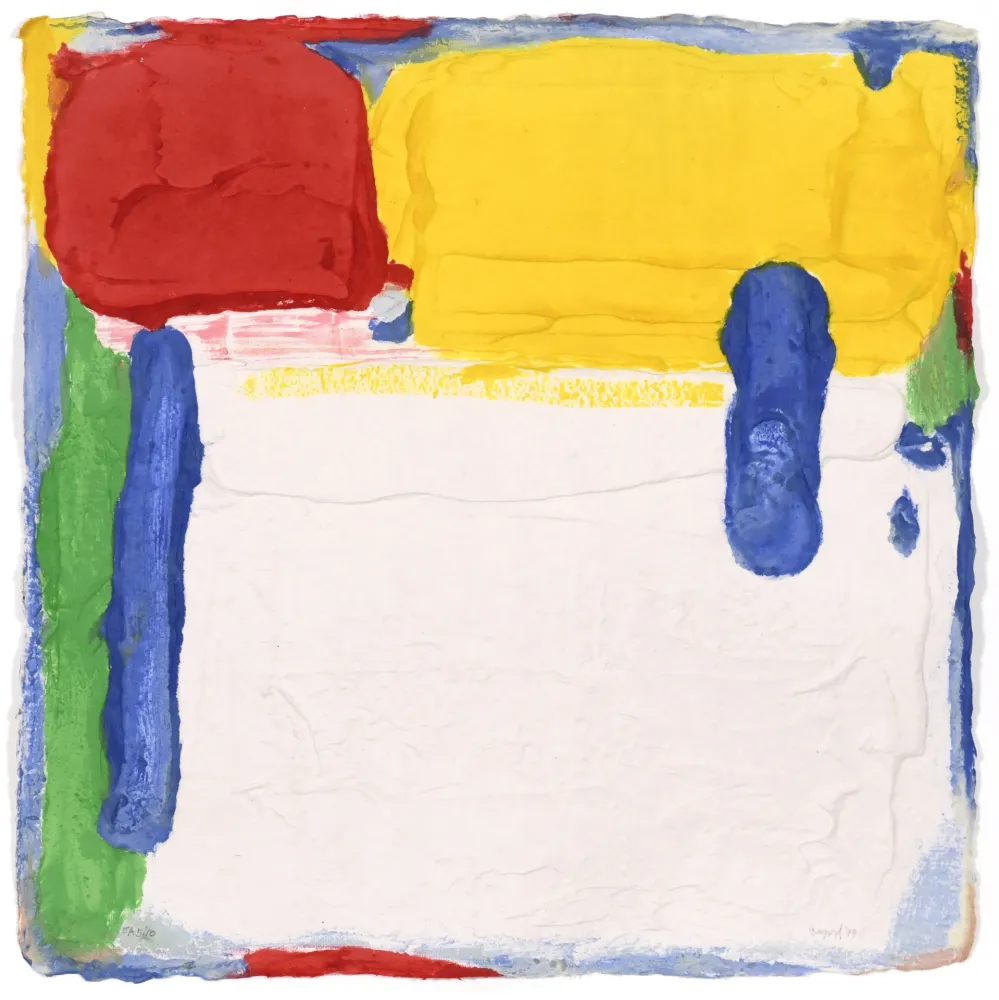 Gravure Bogart - Untitled (Rouge, jaune, bleu, vert) 
