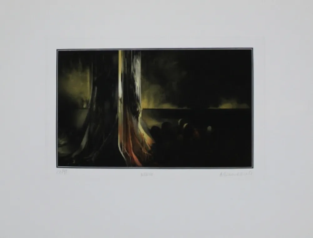 Eau-Forte Et Aquatinte Bongibault - Nagas