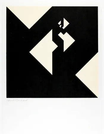 Gravure Sur Bois Bosshard - Variation 12