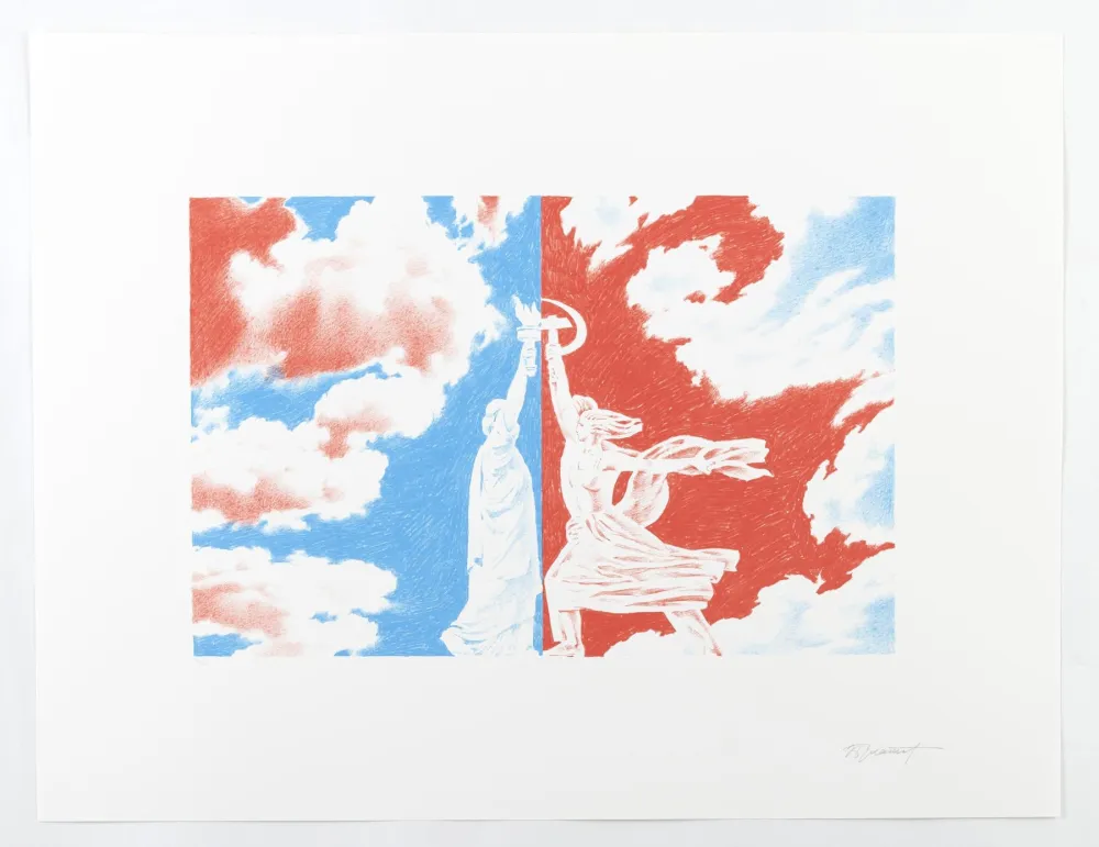 Sérigraphie Boulatov - Portfolio «Aufbruch aus Moskau»