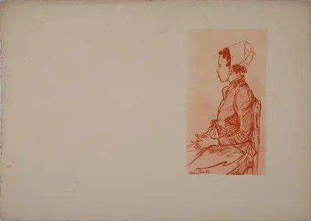 Aquatinte Boutet - Cancalaise, c. 1906