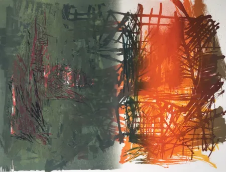 Lithographie Brandes - Sans titre