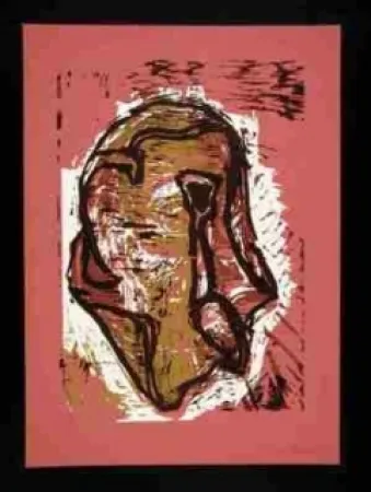 Sérigraphie Brandes - Sans titre