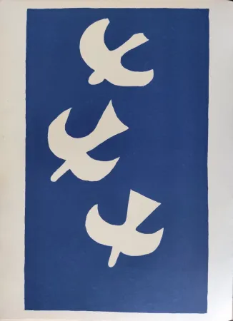 Lithographie Braque (After) - Carnets intimes de Braque II