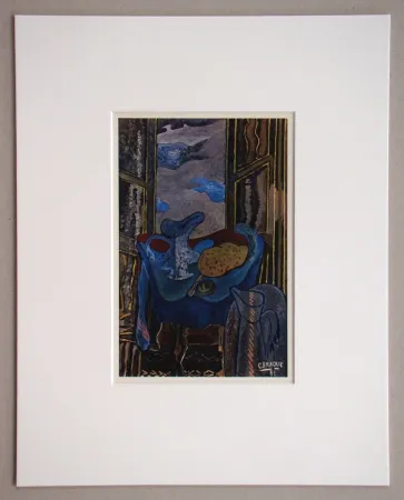 Héliogravure Braque (After) - La toilette devant la fenêtre, 1942