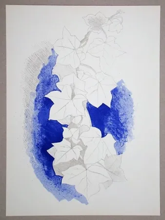 Lithographie Braque (After) - Lierre