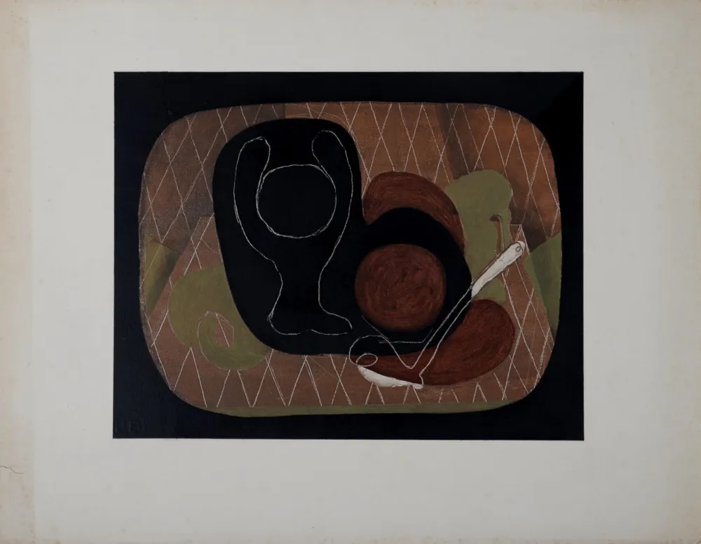 Pochoir Braque (After) - Nature morte