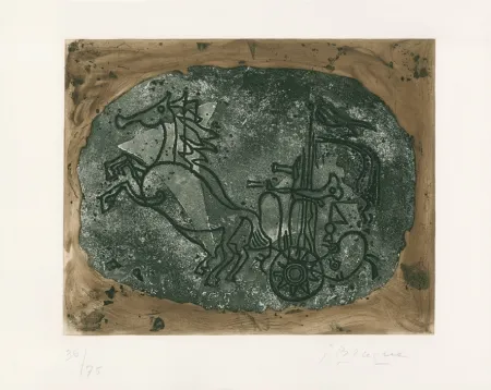 Eau-Forte Et Aquatinte Braque - 