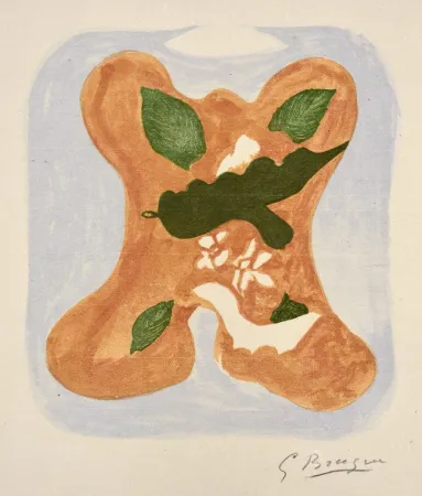 Lithographie Braque - Descente aux enfers planche 2